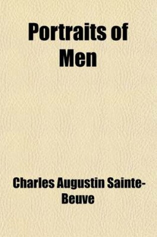 Cover of Portraits of Men