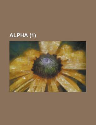 Book cover for Alpha (1)