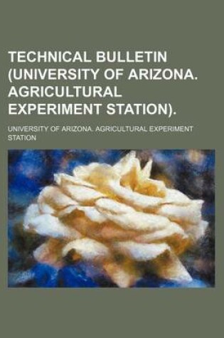 Cover of Technical Bulletin (University of Arizona. Agricultural Experiment Station).