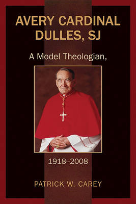 Book cover for Avery Cardinal Dulles, SJ