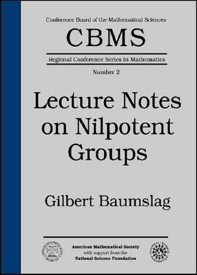 Book cover for Lecture Notes on Nilpotent Groups