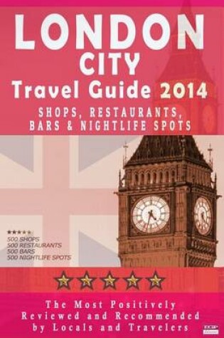 Cover of London City Travel Guide 2014