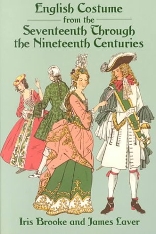 Book cover for English Costume from the 17th Century to the 19th Century