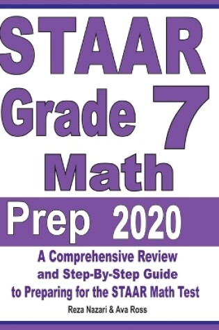 Cover of STAAR Grade 7 Math Prep 2020