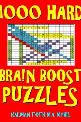 Cover of 1000 Hard Bra!n Boost Puzzles