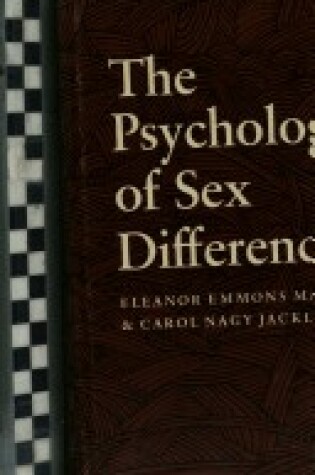 Cover of The Psychology of Sex Differences