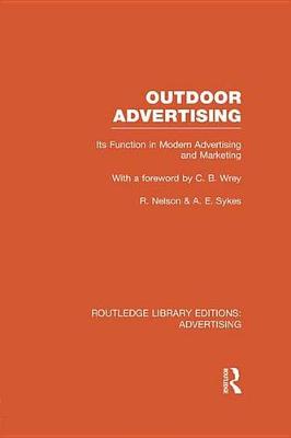 Book cover for Outdoor Advertising (RLE Advertising)