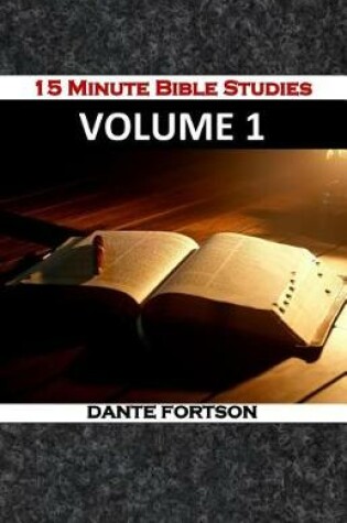 Cover of 15 Minute Bible Studies