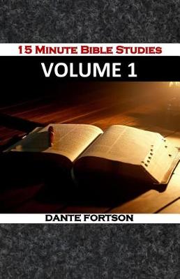 Book cover for 15 Minute Bible Studies