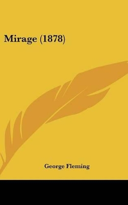 Book cover for Mirage (1878)