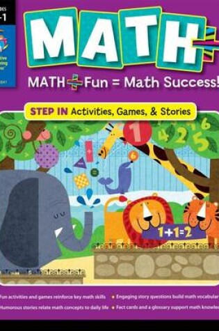 Cover of K-1 Step in Math+ Book