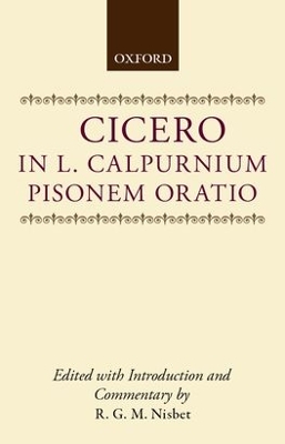 Cover of In L. Calpurnium Pisonem Oratio