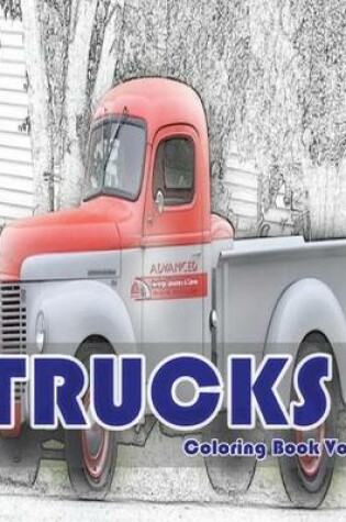 Cover of Trucks Coloring Book Vol.5