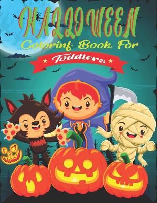 Book cover for Halloween Coloring Book For Toddler