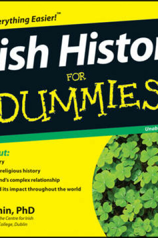 Cover of Irish History for Dummies Audiobook