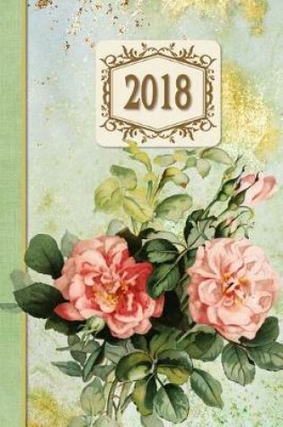 Cover of 2018 Diary Roses Blush Design