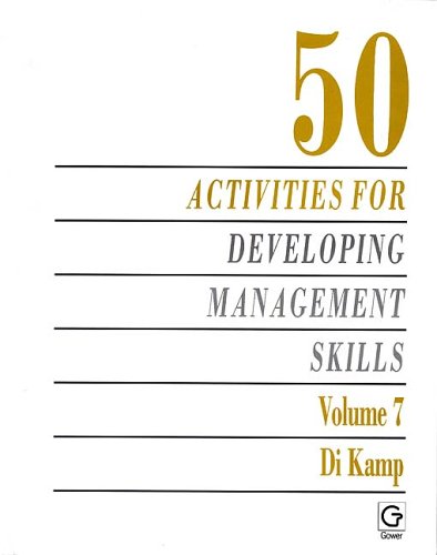 Book cover for 50 Activities for Developing Management Skills