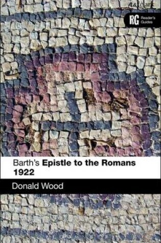 Cover of Barth's Epistle to the Romans 1922