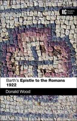 Book cover for Barth's Epistle to the Romans 1922