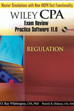 Cover of Wiley CPA Examination Review Practice Software 11.0 Reg