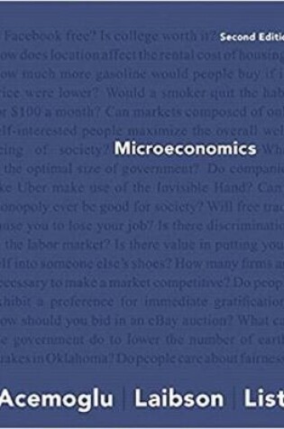 Cover of Microeconomics, Student Value Edition Plus Mylab Economics with Pearson Etext -- Access Card Package