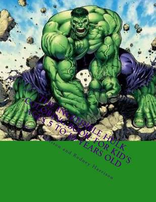 Book cover for The Incredible Hulk Coloring Book