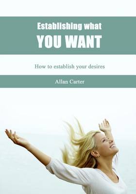 Book cover for Establishing What You Want