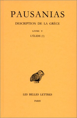 Book cover for Pausanias, Description de la Grece