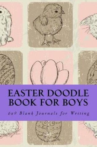 Cover of Easter Doodle Book for Boys