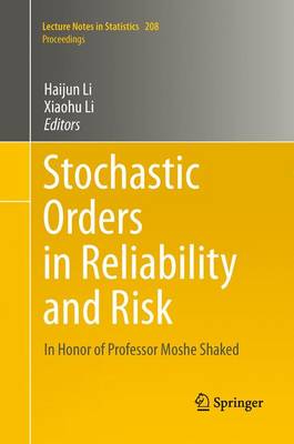 Book cover for Stochastic Orders in Reliability and Risk