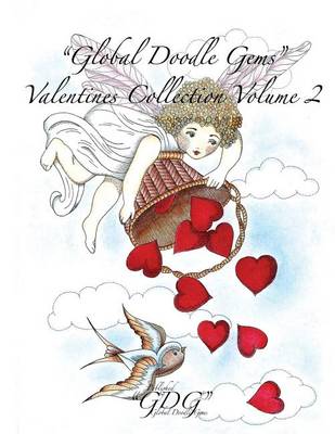 Book cover for "Global Doodle Gems" Valentines Collection Volume 2