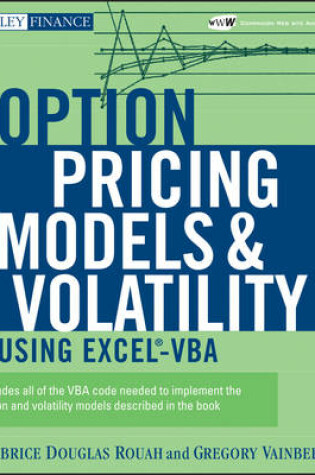 Cover of Option Pricing Models and Volatility Using Excel-VBA