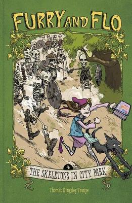 Book cover for Furry and Flo Skeletons in City Park