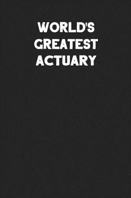 Book cover for World's Greatest Actuary