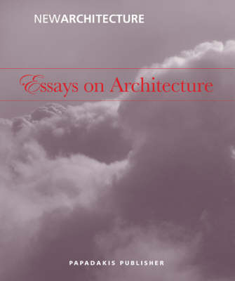 Book cover for Essays in Architecture