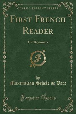 Book cover for First French Reader