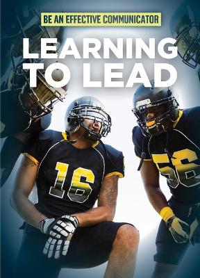 Book cover for Learning to Lead