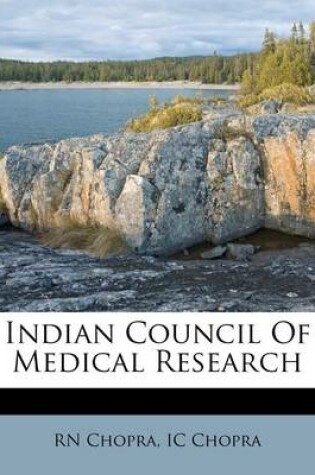 Cover of Indian Council of Medical Research