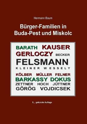 Book cover for Bürger-Familien in Buda-Pest und Miskolc