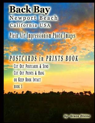 Book cover for Back Bay Newport Beach California USA Plein Air Impressionism Photo Images