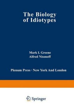 Cover of The Biology of Idiotypes