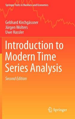 Book cover for Introduction to Modern Time Series Analysis