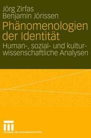 Cover of Phanomenologien Der Identitat