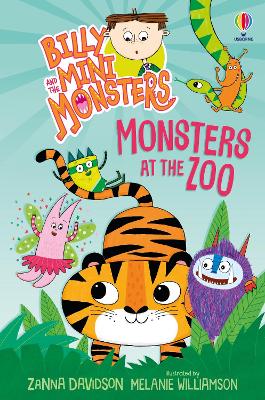 Book cover for Billy and the Mini Monsters: Monsters at the Zoo