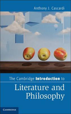 Book cover for The Cambridge Introduction to Literature and Philosophy