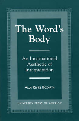 Cover of The Word's Body