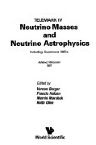 Cover of Neutrino Masses and Neutrino Astrophysics