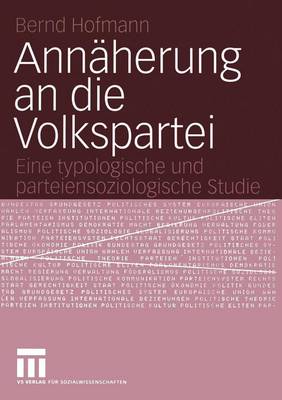 Book cover for Annaherung an Die Volkspartei