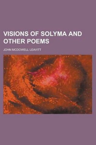 Cover of Visions of Solyma and Other Poems