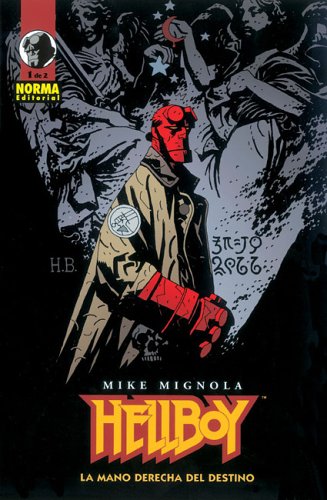 Book cover for Hellboy: La Mano Derecha del Destino